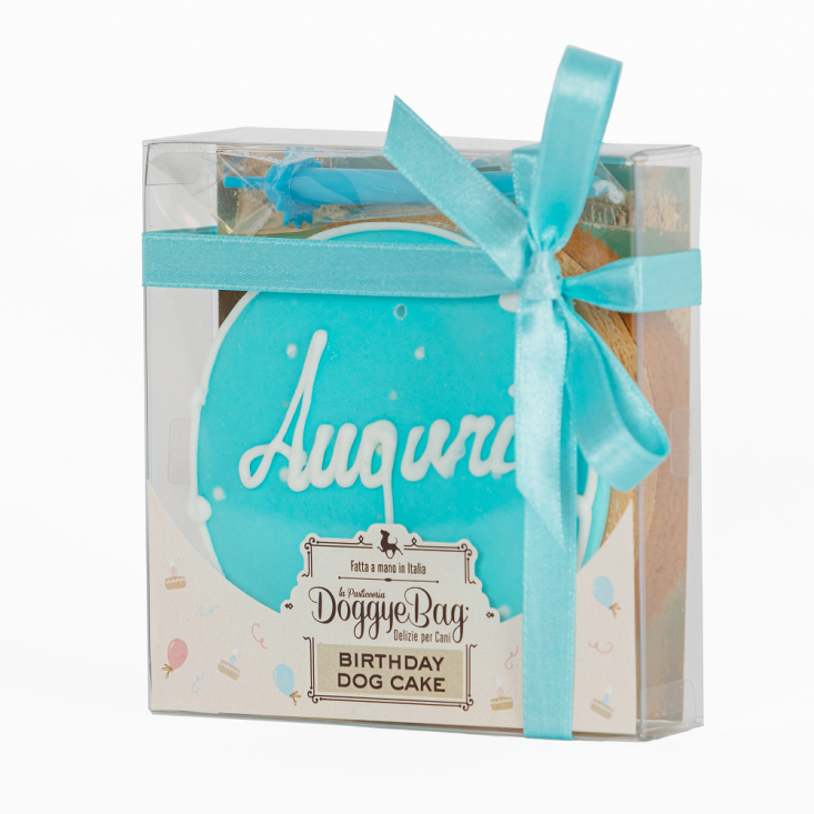 DoggyeBag Birthday Dog Cake Azzurro 120 g DoggyeBag Birthday Dog Cake Azzurro 120 g
